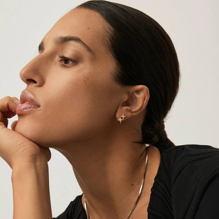 Dainty Star Earrings