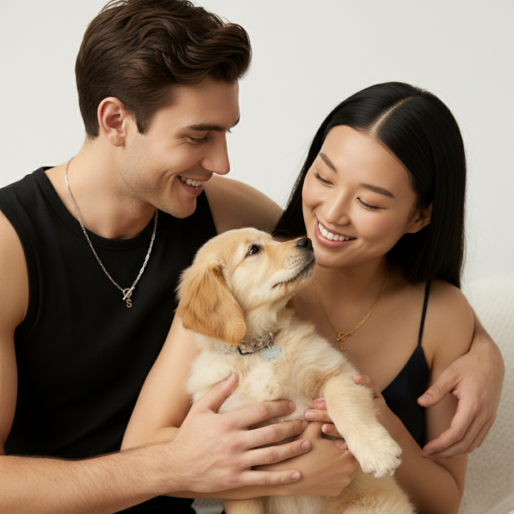 Personalized Letter Pendant Necklace - Modern Toggle Chain