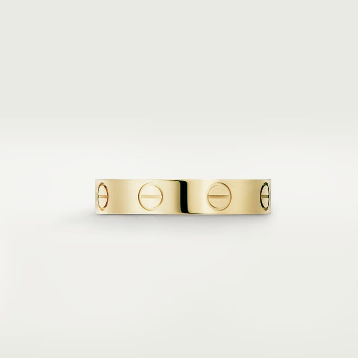 Minimalist Screw Design Ring
