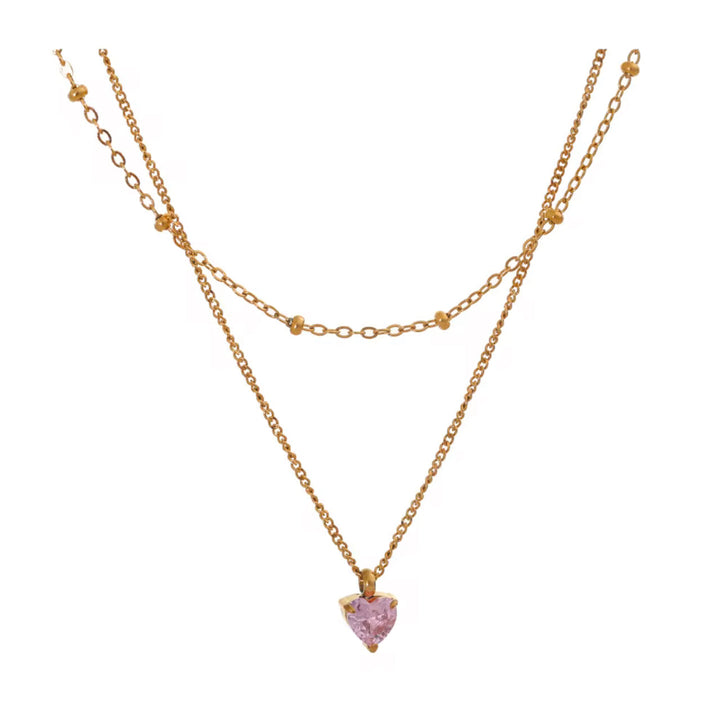 Necklace Elegant Heart Pendant