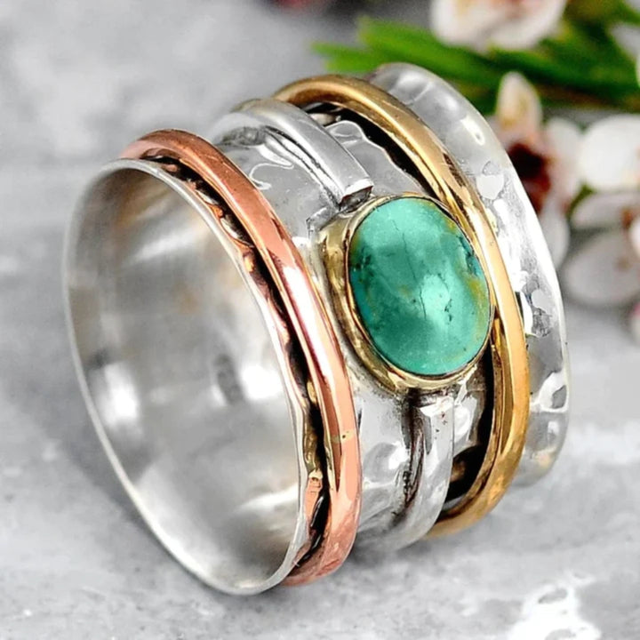 Vintage Turquoise Statement Ring