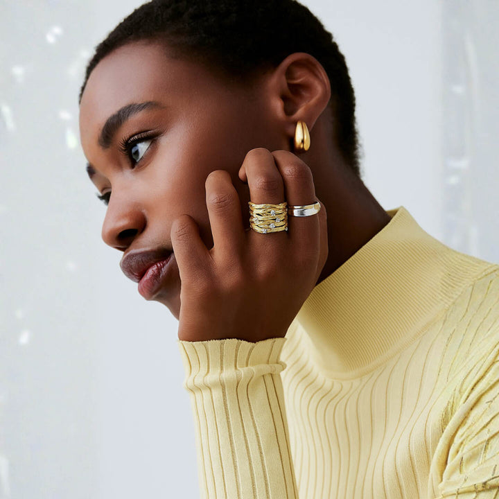 Vintage Boho Gold Ring