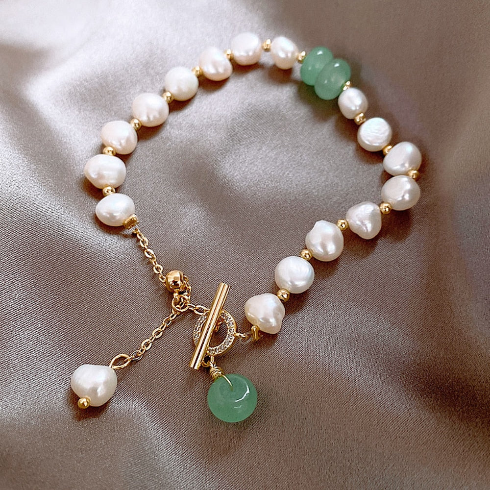 Adjustable Sea-Themed Bracelet – Elegant Pearl Style for Everyday Wear