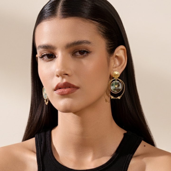 Butterfly Hoop Earrings – Elegant Hoops with Delicate Butterfly Charm