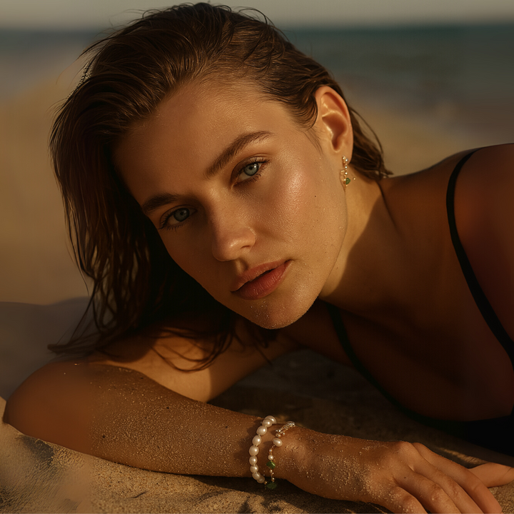 Adjustable Sea-Themed Bracelet – Elegant Pearl Style for Everyday Wear