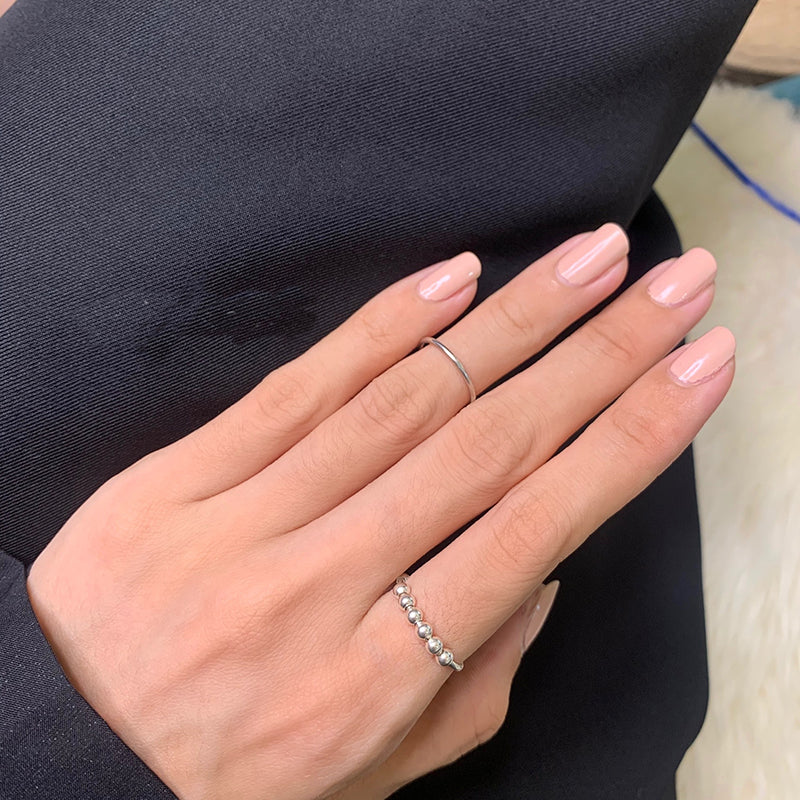 Anxiety Relief Spinner Ring - Fidget Ring for Stress & Focus