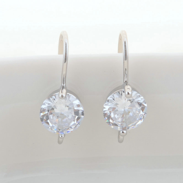 Elegant Gold and Silver Crystal Earrings – Sparkling Statement Jewelry for Every Occasion