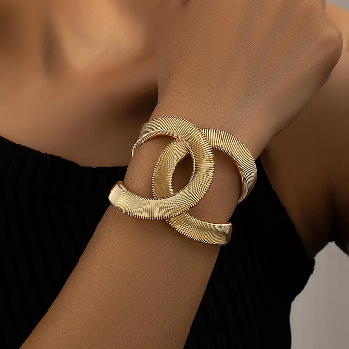 Adjustable Double Gold Bracelet – Timeless & Elegant Jewelry for Every Day