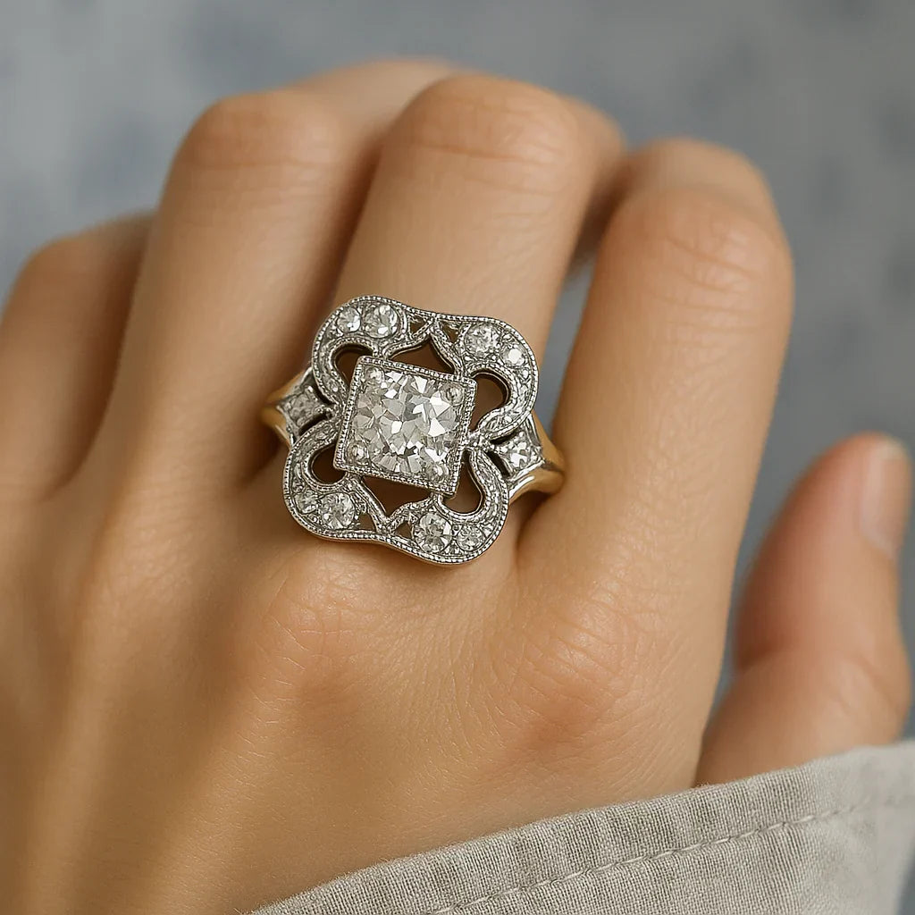 Vintage Art Deco Diamond Ring